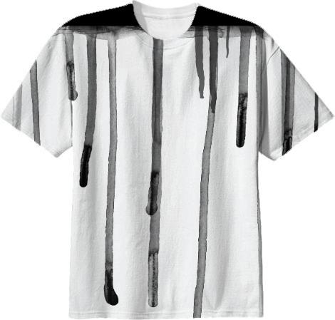 Paint Drips All Over T Shirt