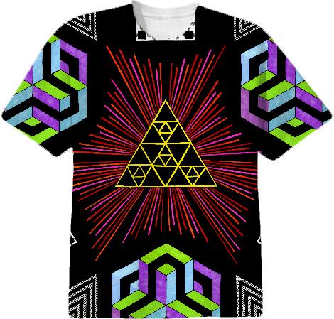 Ray Mandala T Shirt