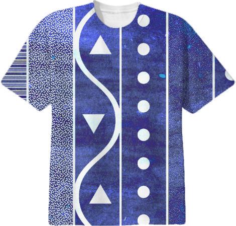 Simple Aztec Pattern T shirt