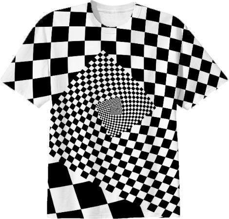 Spiral illusion pattern optical background design
