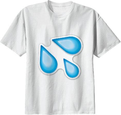 Splashing Sweat Symbol