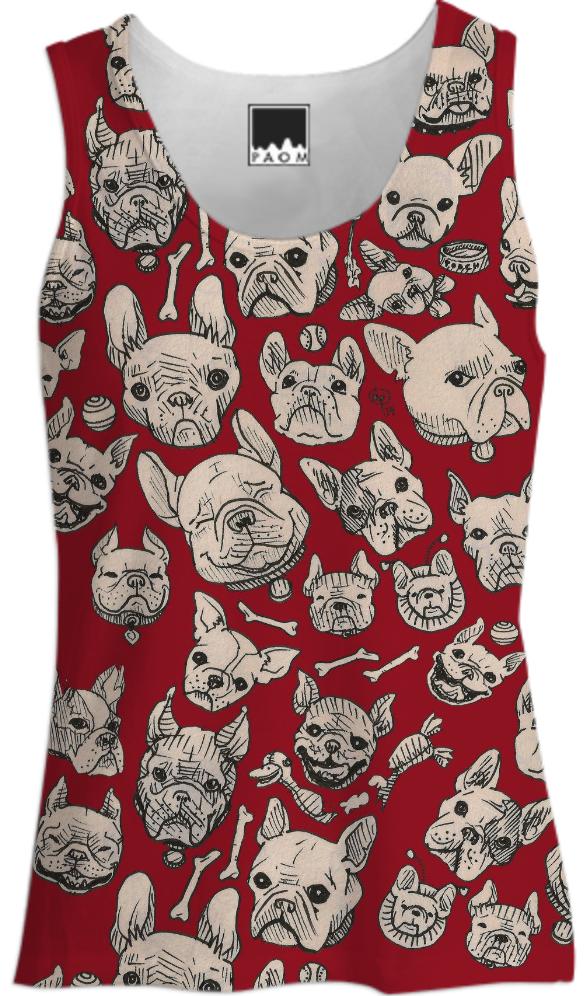 Frenchie Fever Womens Tank