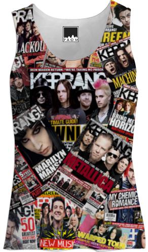 Kerrang Cover Girls Tank Top
