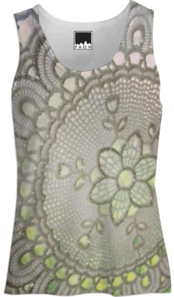 Lace Lawn Tank