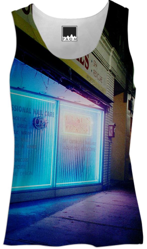 Lucky Nails in Greenfield MA USA Night Light Series