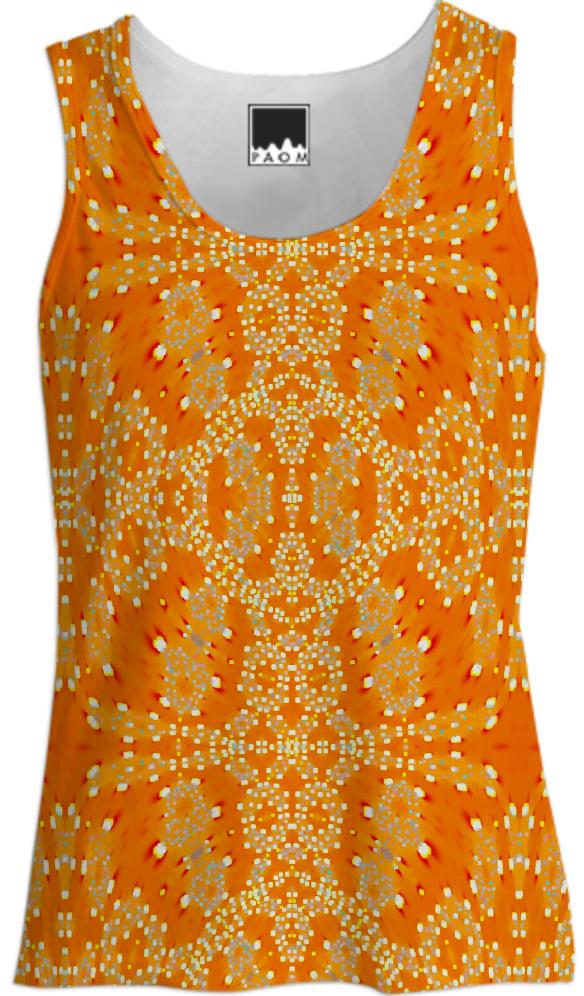 Orange Lights Tank Top