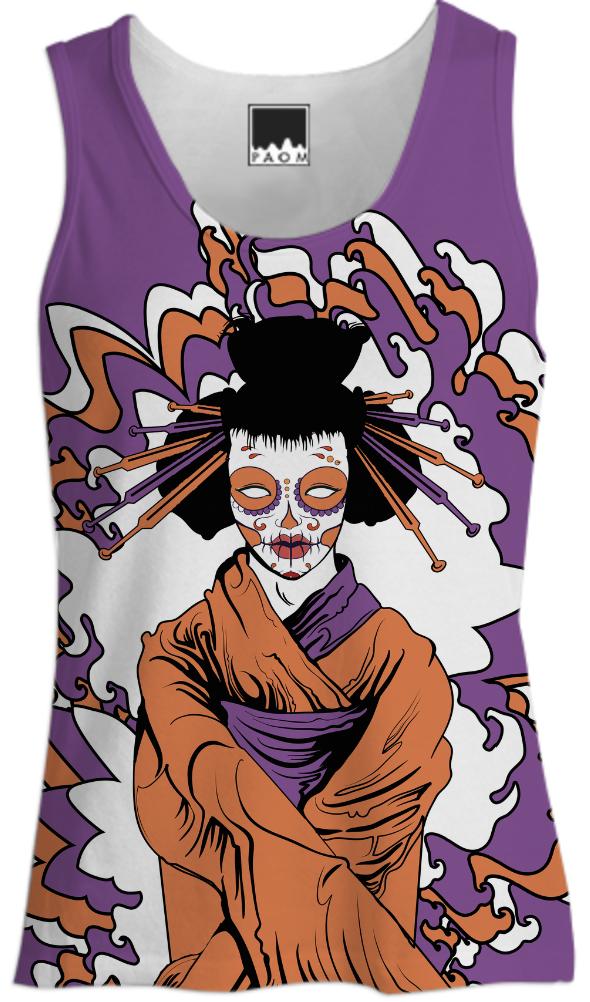 oriental style geisha zombie OP