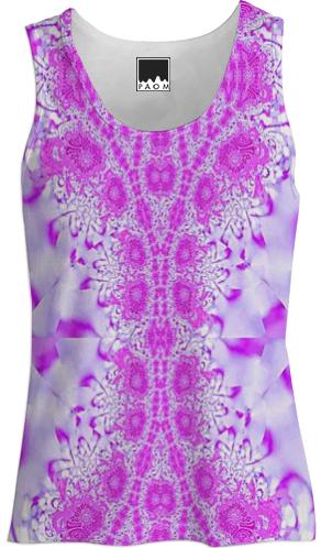 Perfect Pink Lace Tank Top