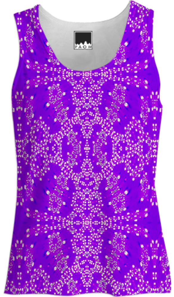 Purple Lights Tank Top