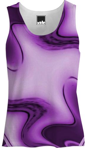 Purple Passion Abstract 2 Tank Top