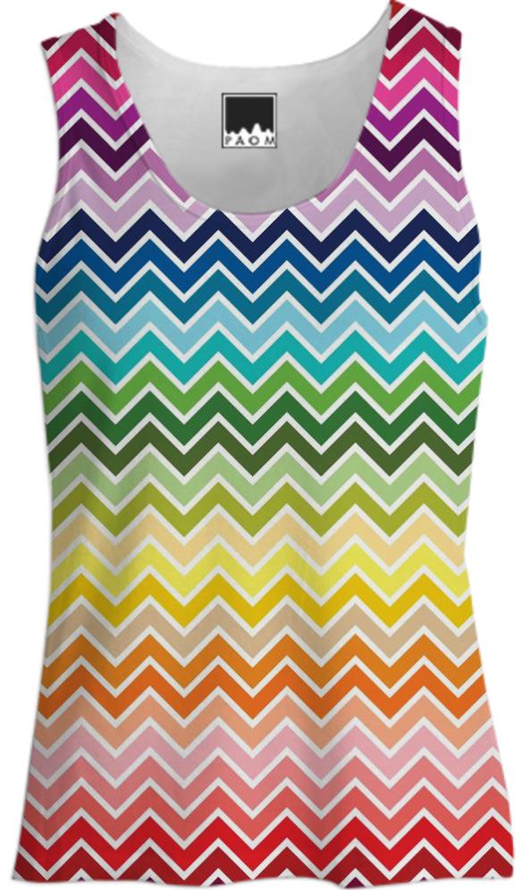 Rainbow Chevron