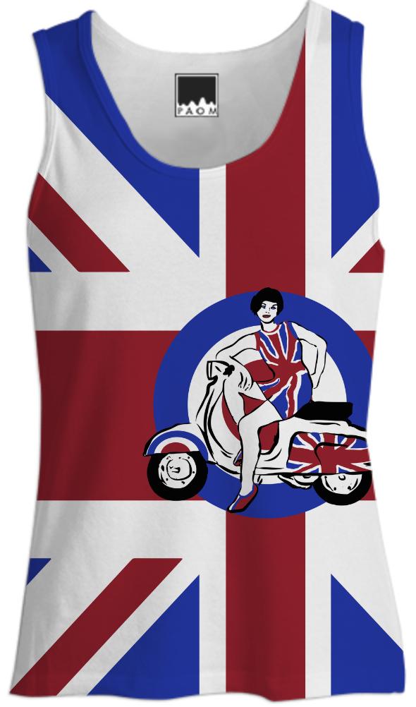 Scooter girl Tank Top