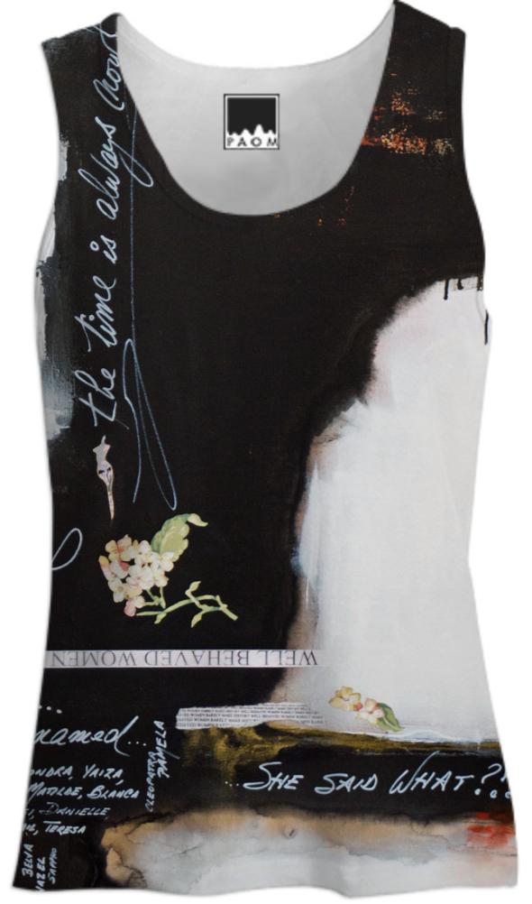 WELL BEHAVED WOMEN TANK TOP by Anahi DeCanio
