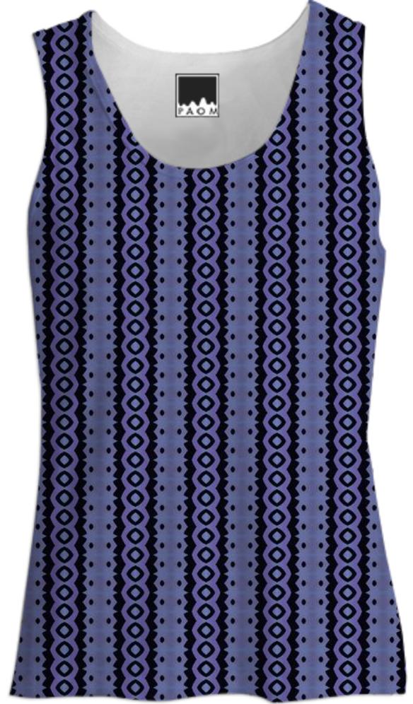 Blue Caterpillar Crawl Women s Tank