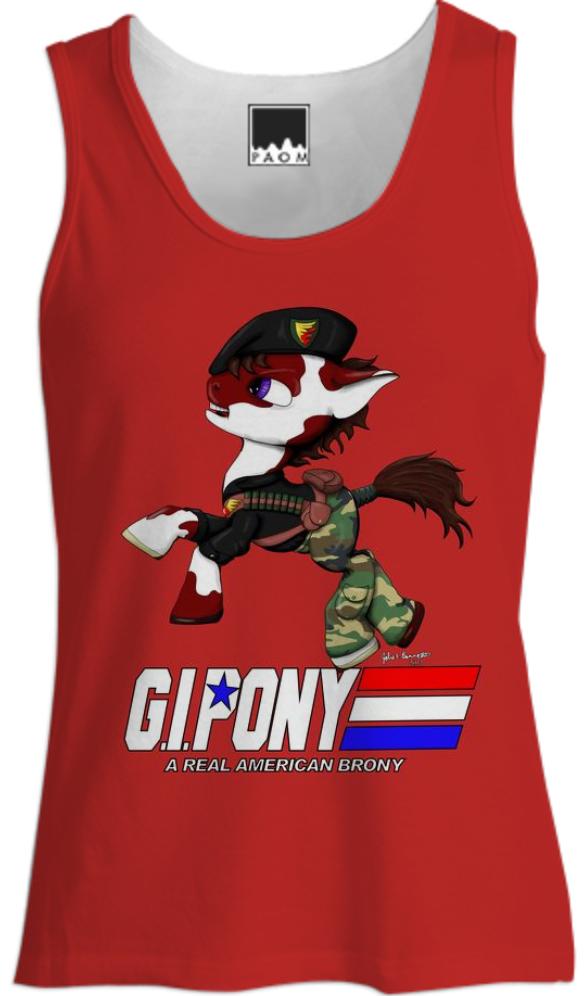 G I Pony Women s Tank