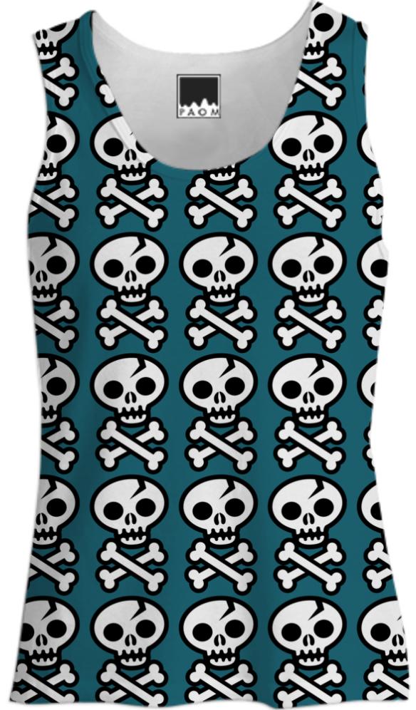 Skull Crossbones Pattern