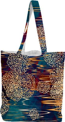 Abstract thoughts tote bag
