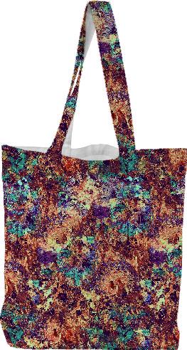 DigiFlora Alternate Colorway Tote Bag