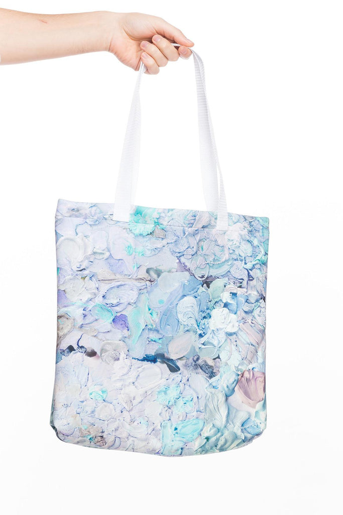 PAOM, Print All Over Me, digital print, design, fashion, style, collaboration, nada-x-paom, nada x paom, Tote Bag, Tote-Bag, ToteBag, NADA, PAOM, Designed, Jose, Lerma, autumn winter spring summer, unisex, Poly, Bags
