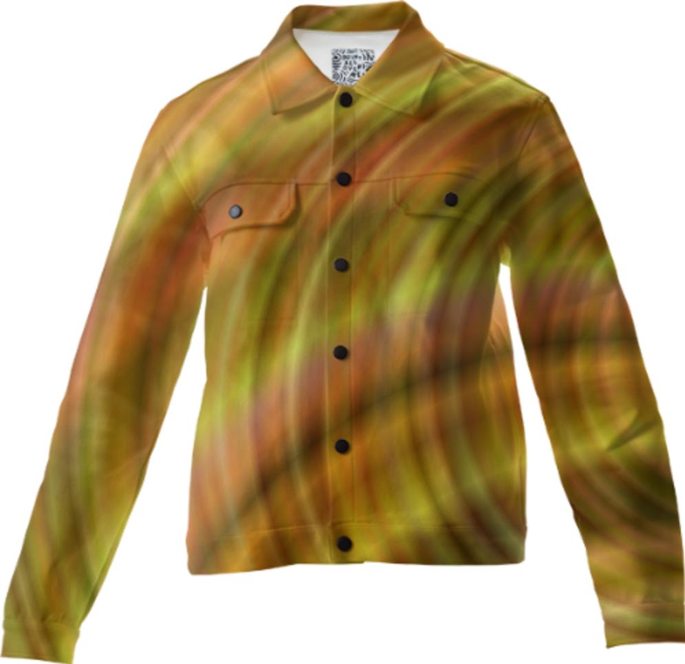 Golden colorful design