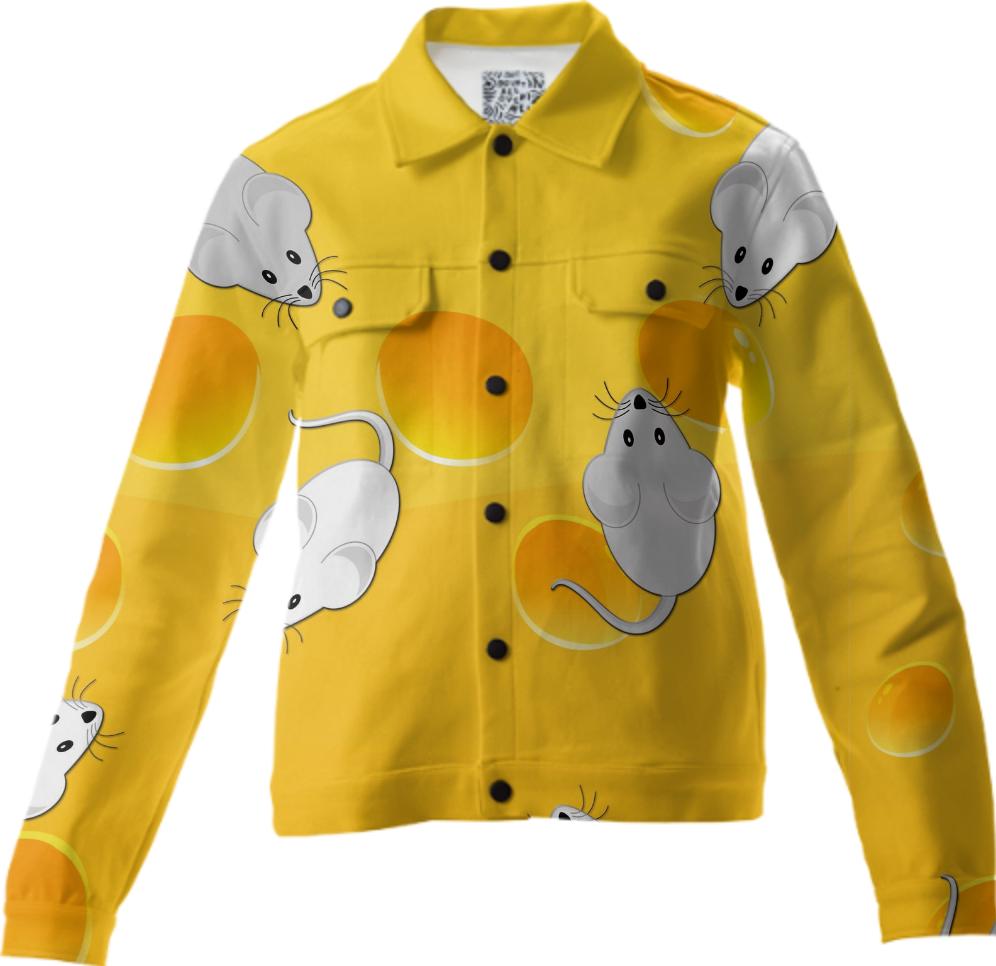 mice on cheese