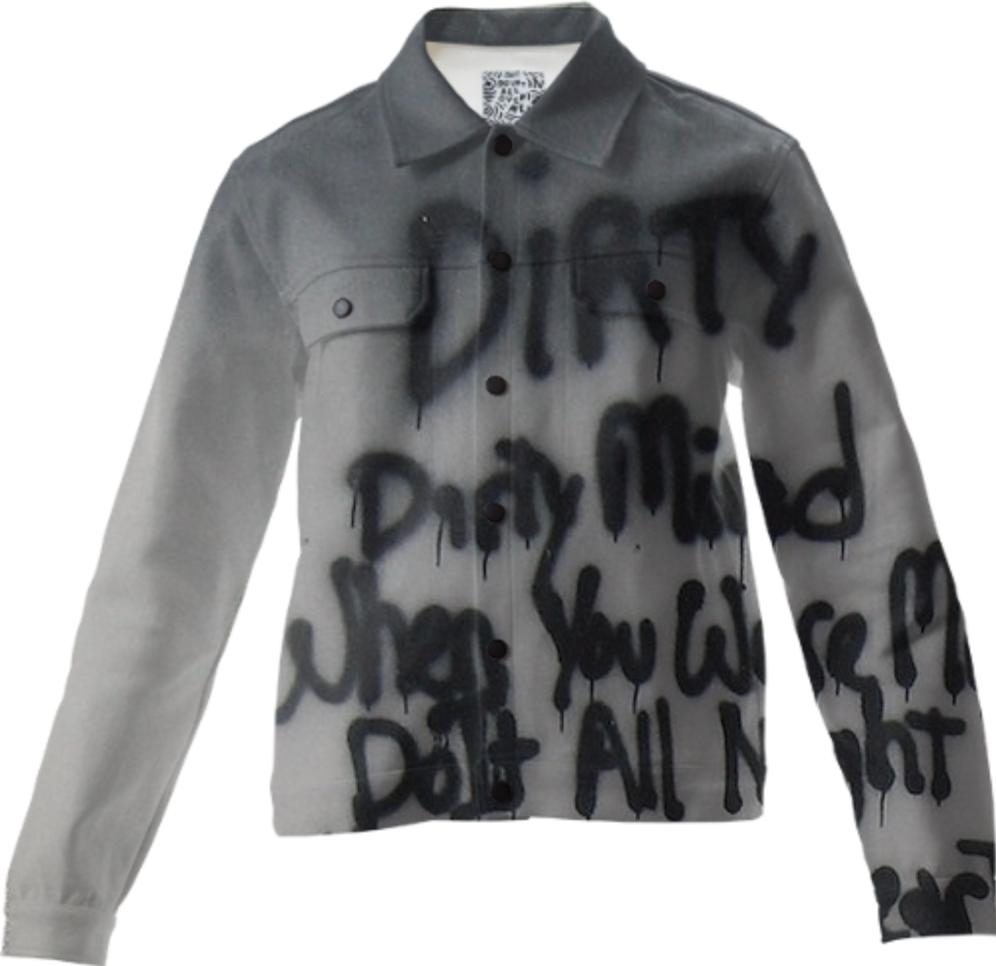 Prince Dirty Mind Back Cover Twill Jacket