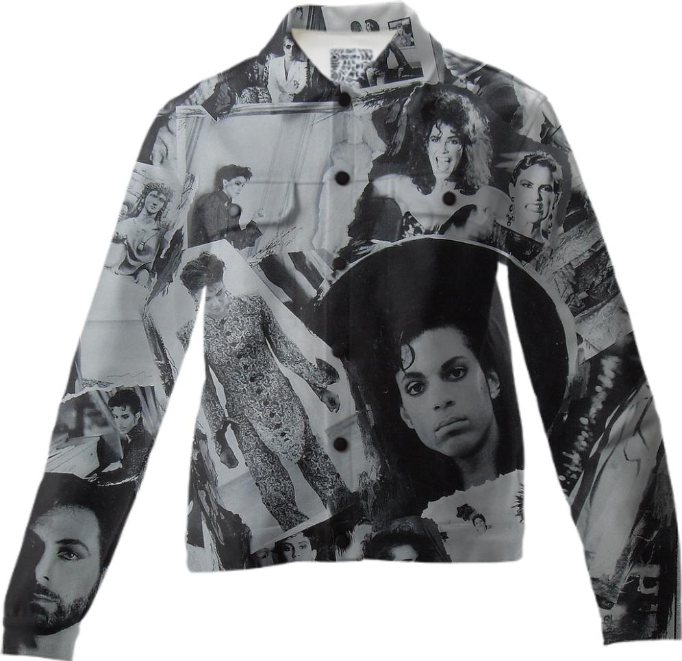 Prince Parade Collage Twill Jacket