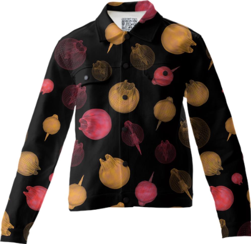 strange fruit twill jacket