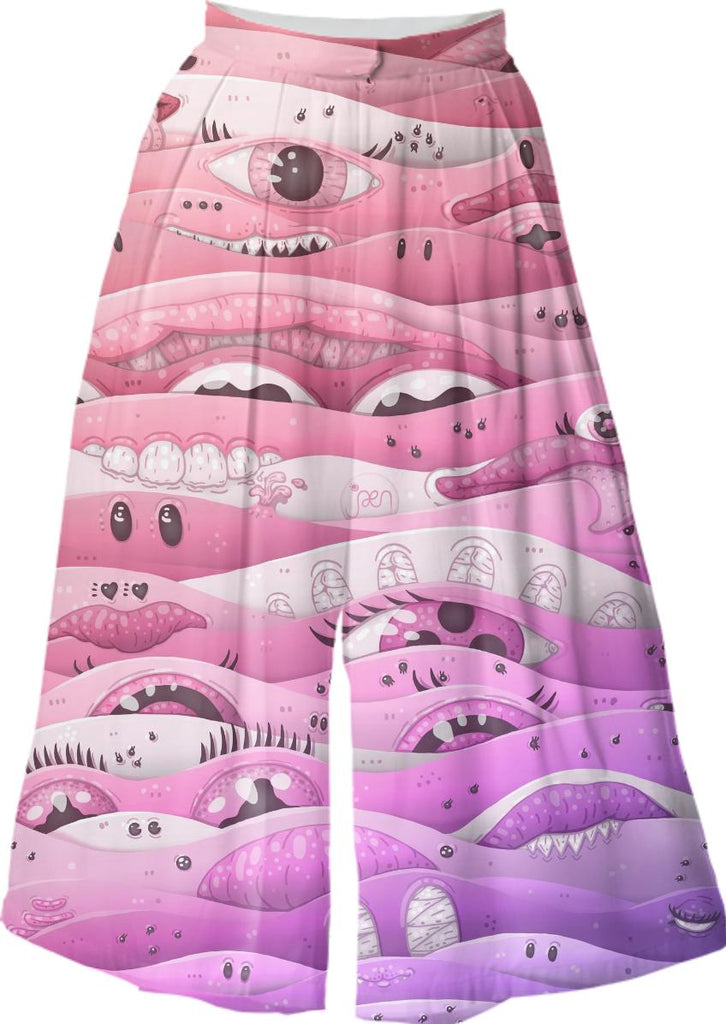 Psychedelic Pink VP Culotte
