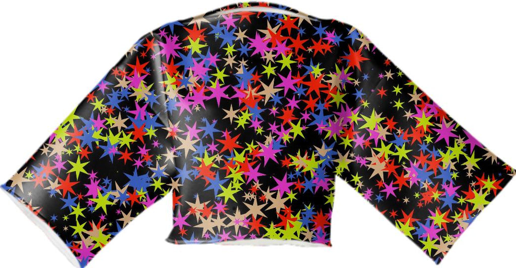 Colorful stars pattern