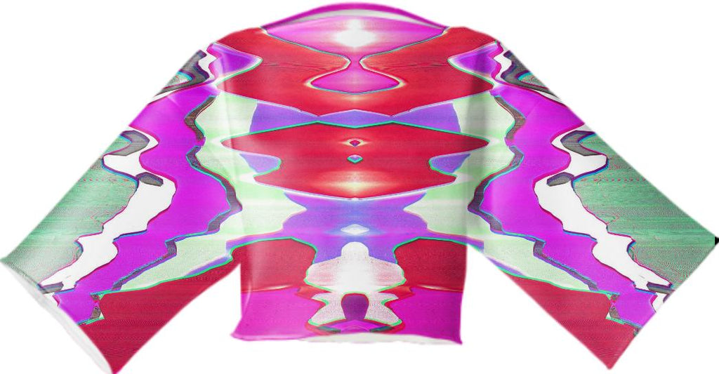psychedelic pink block top