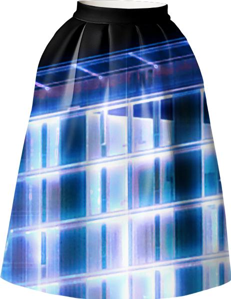 Architectural Glow Full Skirt