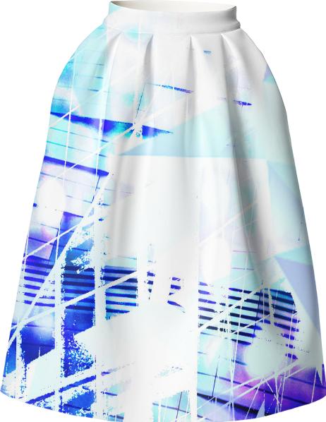Architectural Prisms Full Skirt