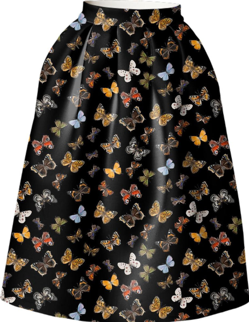 Madame Butterfly Neoprene Skirt
