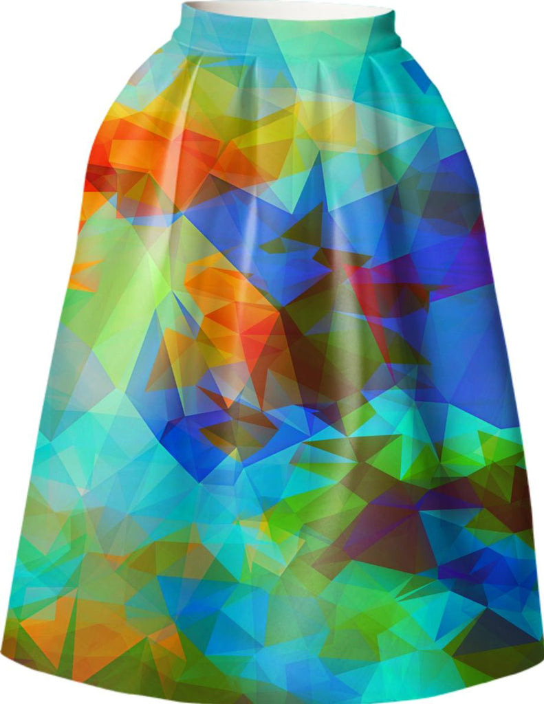polygon design skirt