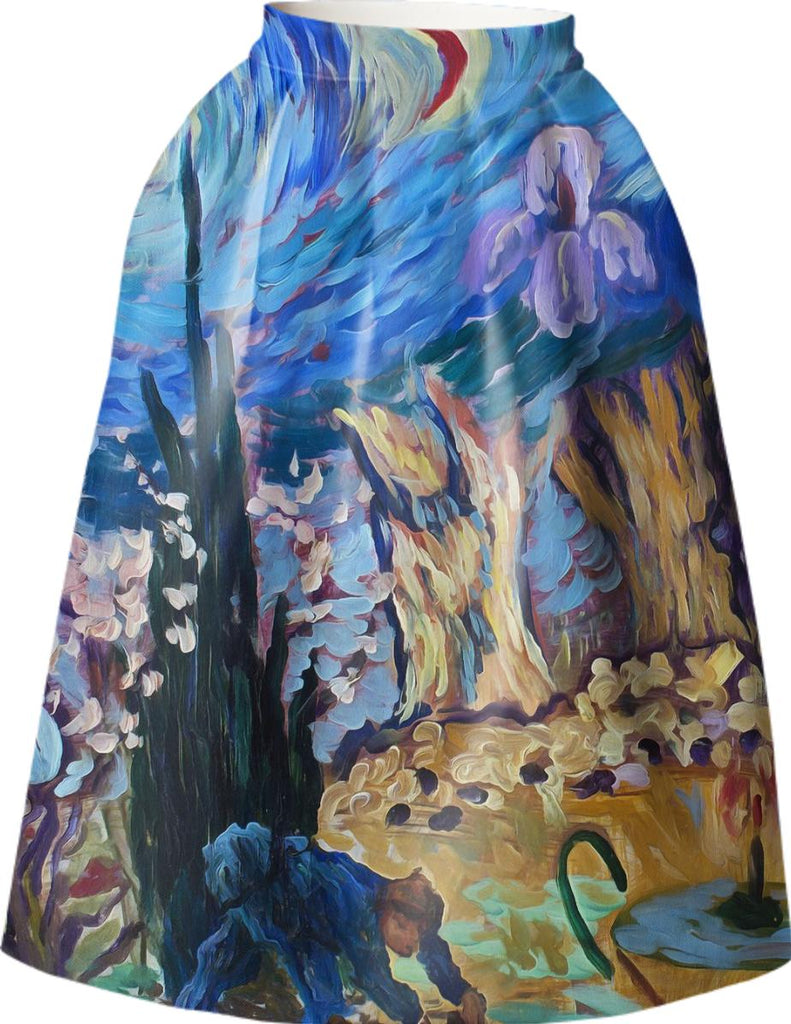 Van Gogh Spirit Full Skirt