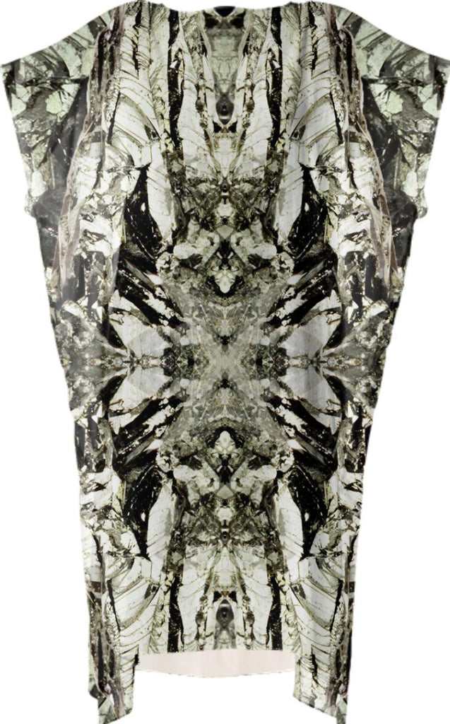 Mineral Acanthite Square Dress