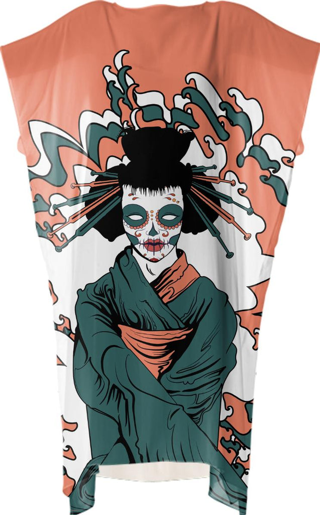 oriental style geisha zombie designer dress