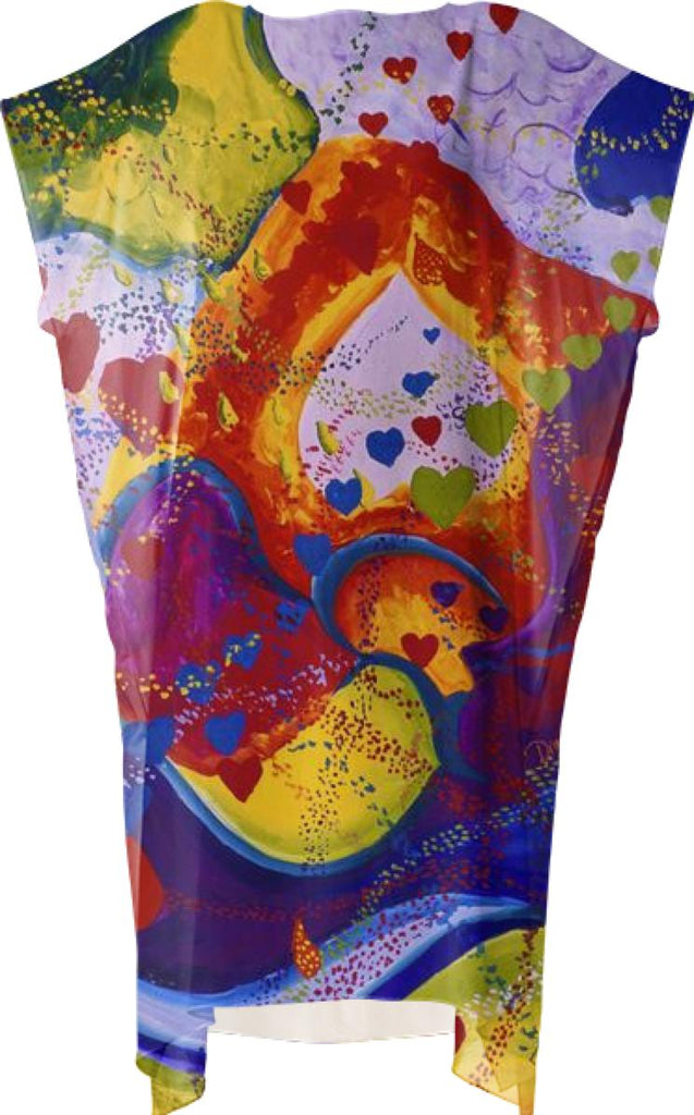 Underground The Power of Love Abstract Crimson Iris Hearts