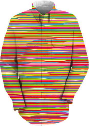 Abstract freehand lines of all colors