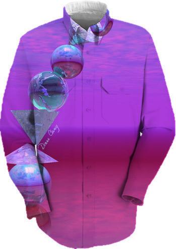 Balancing Abstract Fuchsia and Violet Equilibrium