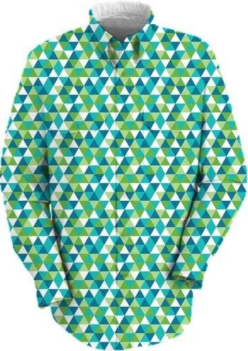 Blue and Green Confetti