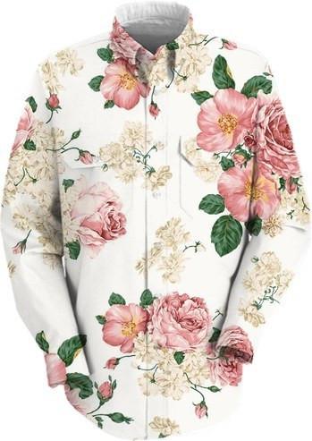 Floral Dress Shirt
