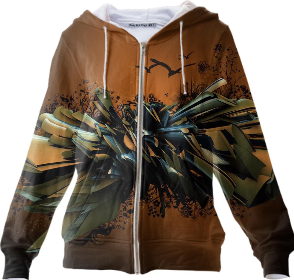 Broken Dreams Zip Up Hoodie