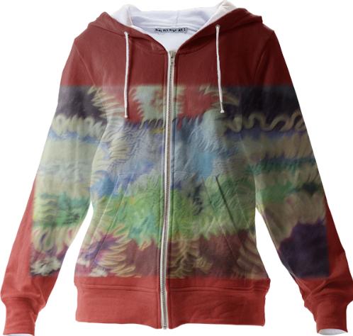Canadian Abstract Full Hoodie