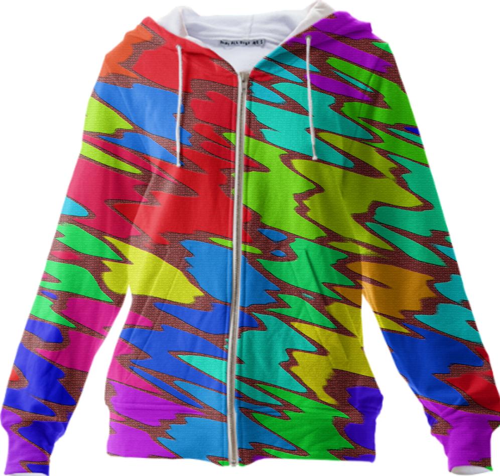 Colorful shapes pattern