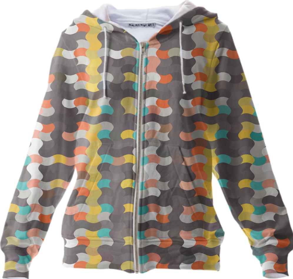 Colorful shapes pattern