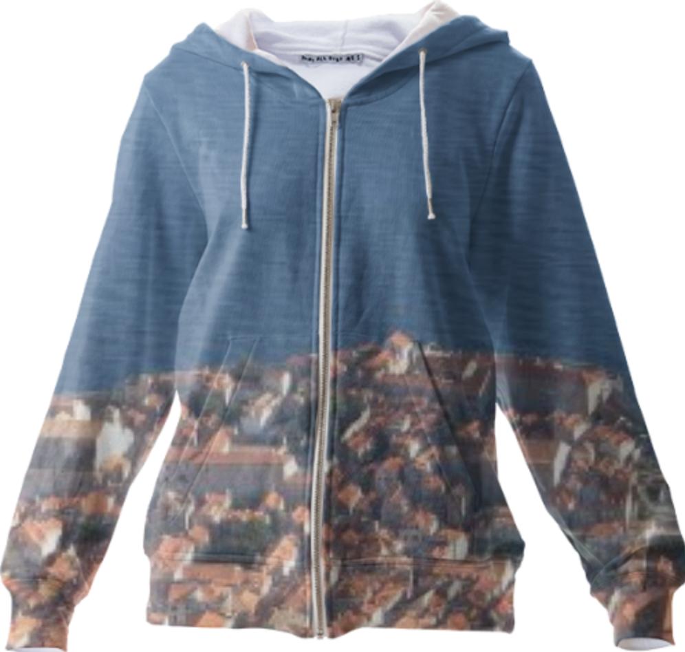 Dubrovnik Zip Up Hoodie