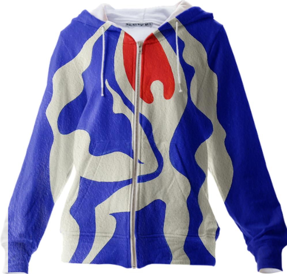 Mack Love Patriotic Zip Hoodie
