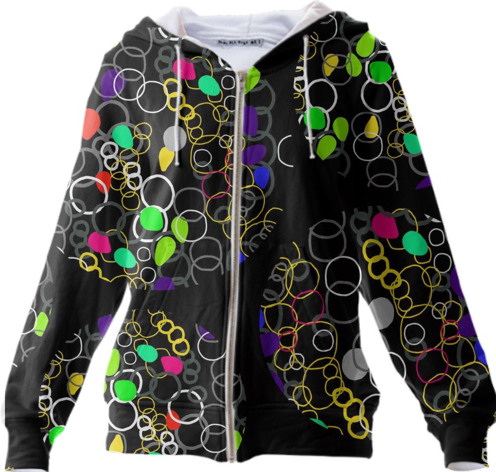 polka dot confetti and circles